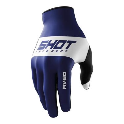 Shot Draw Sky Gloves - Blue