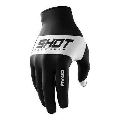 Shot Draw Sky Gloves - Black