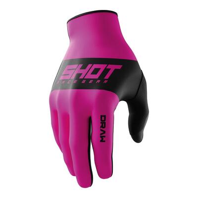 Shot Draw Sky Gloves - Pink