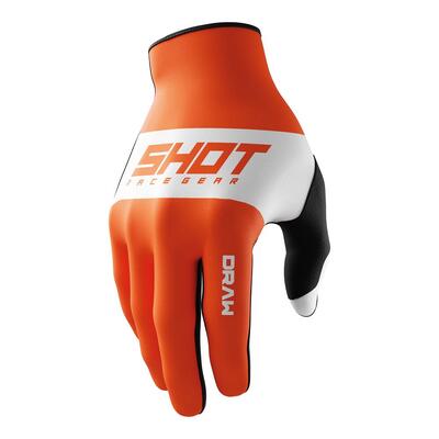 Shot Draw Sky Gloves - Orange