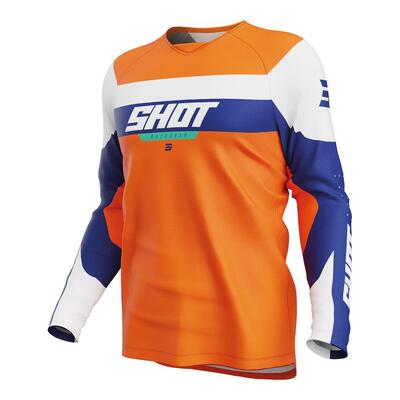 Shot Draw League Kids Jersey - Orange