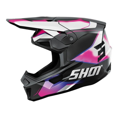 Shot Lite Astral Helmet - Blue/Pink Pearly