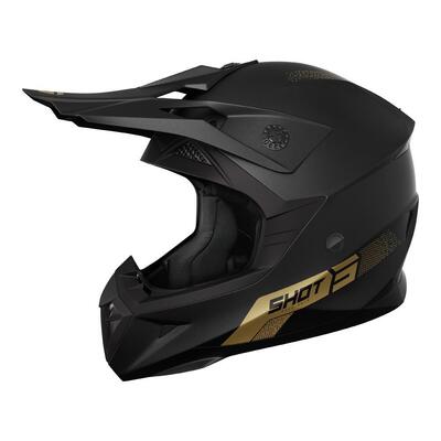 Shot Pulse Element Matte Helmet - Gold