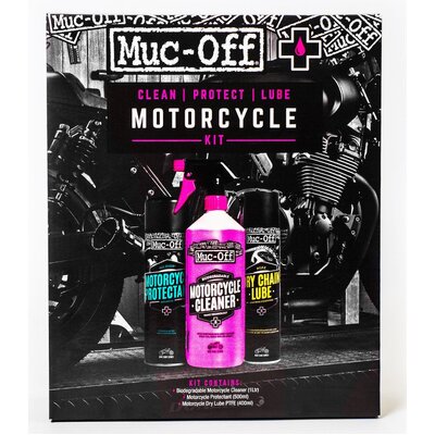 MUC-OFF MOTORCYCLE CLEAN PROTECT AND LUBE KIT
