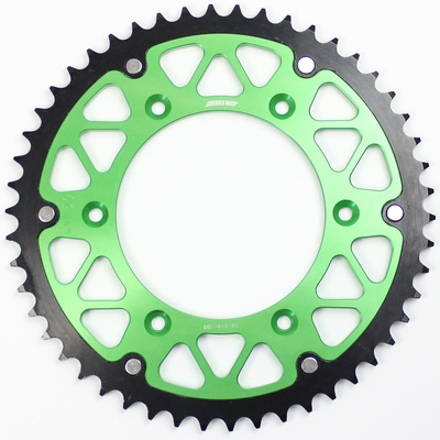 States Mx Fusion Sprocket - Kawasaki - Green - 50T