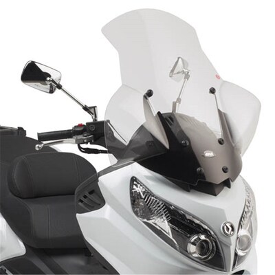 Givi Windscreen Only Transparent - Sym Maxsym 400-600 11-20 (Needs Fitting Kit D7051Kit)