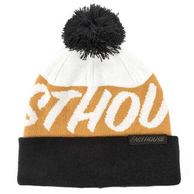 Fasthouse Fastball Beanie - Cream/Black - OS