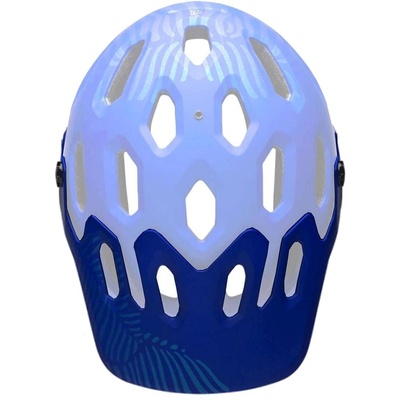 Bell Super 3/3R Visor - Matte Cobalt/Pearl - OS