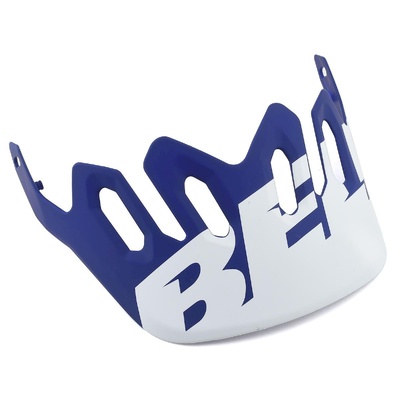 Bell Super 3/3R Visor - Matte Matte White/Blue - OS