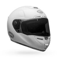 Bell SRT Solid White Helmet