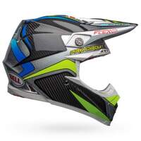 Bell Moto-9 Flex Pro Circuit Replica Helmet - Black/Green