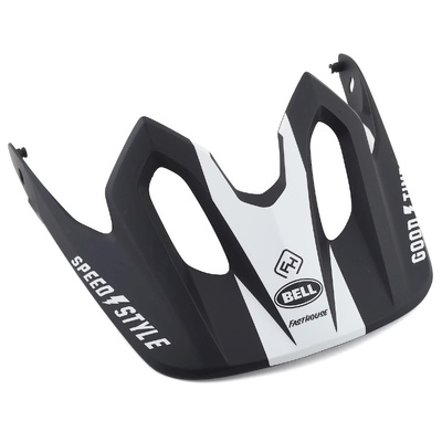 Bell Super DH Visor - Matte Black/White