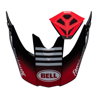 Bell Moto-10 Fasthouse Privateer Peak Mouthpiece Kit - Black/Red