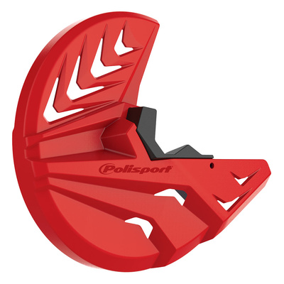 Polisport Disc + Bottom Fork Protector Beta - Red