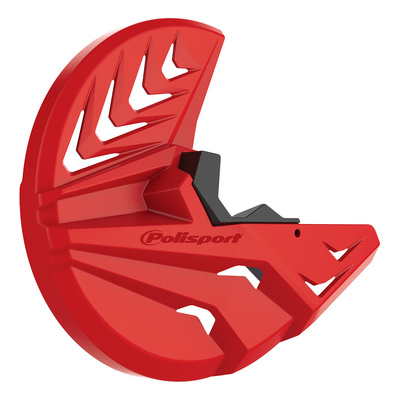 Polisport Disc + Bottom Fork Protector Beta - Red