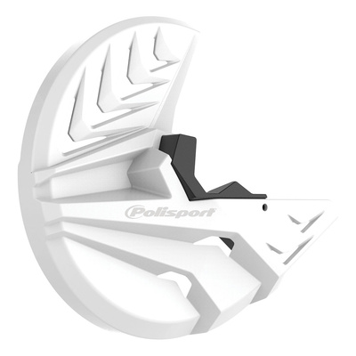 Polisport Disc + Bottom Fork Protector Beta - White