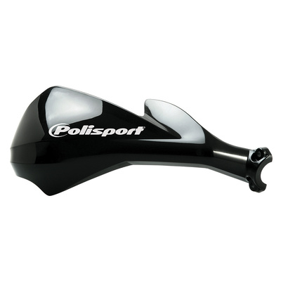 Polisport Sharp Handguards - Includes 12Mm Fitting Kit - Black