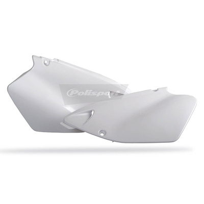 Polisport Side Covers Yamaha Yz125/250 96-01 - White