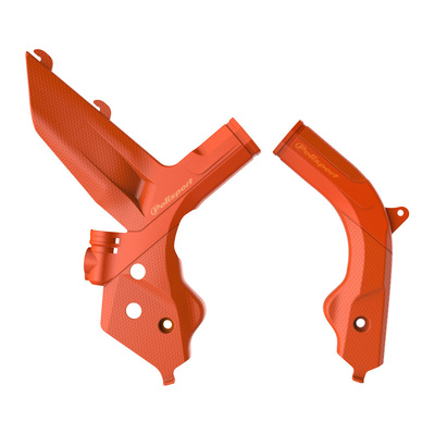 Polisport Frame Protectors Ktm Sx/Sx-F/Exc/Exc-F - Orange