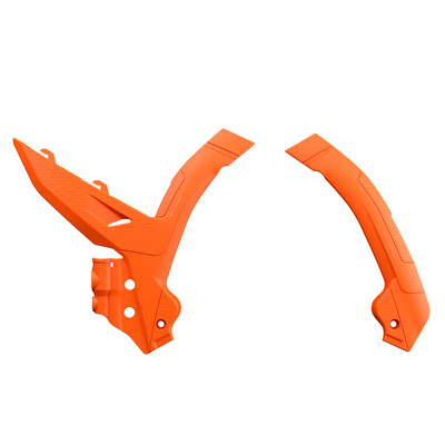 Polisport Frame Protectors Ktm Sx/Sx-F/Exc/Excf 23-24 - Orange