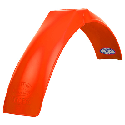 Polisport Preston Petty 'Ib Muder' Front Fender - Pumpkin Orange