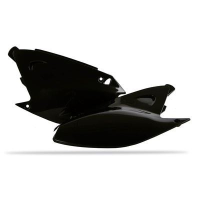 Polisport Side Covers Kawasaki Kx125/250 03-08 - Black