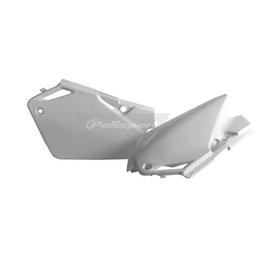 Polisport Side Covers Honda Cr85 03-07 - White