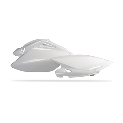 Polisport Side Covers Honda Crf250R 06-09 - White