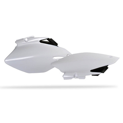 Polisport Side Covers Yamaha Yz250F/450F 06-09 - White