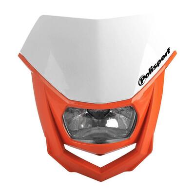 Polisport Headlight Halo - Orange / White