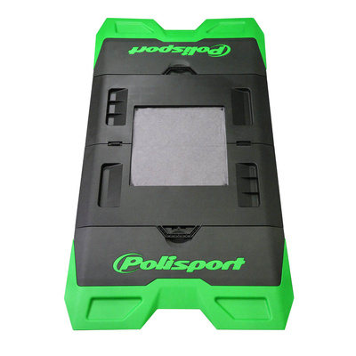 Polisport Foldable Bike Mat - Green/Black