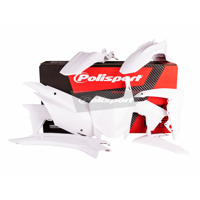 Polisport Plastics Mx Kit Honda Crf110F 13-18 - White