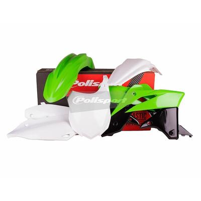 Polisport Plastics Mx Kit Kawasaki Kx250F 13-16 - 2014-2015 Oem Colour