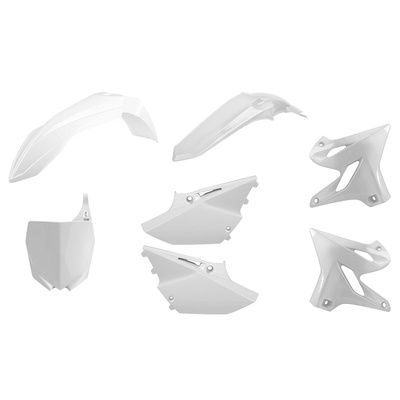 Polisport Plastics Mx Kit Yamaha Yz125/250 15-20 - White