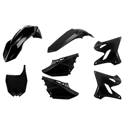 Polisport Plastics Mx Kit Yamaha Yz125/250 15-20 - Black