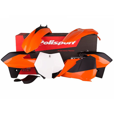 Polisport Plastics Mx Kit Ktm 85 Sx 13-17 - 2017 Oem Colour