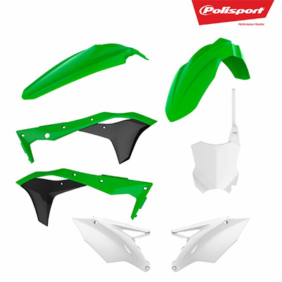 Polisport Plastics Mx Kit Kawasaki Kx250F 17-20 - Oem