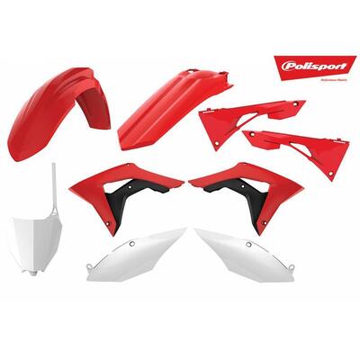 Polisport Plastics Mx Kit Honda Crf250R 18-21/Crf450R 17-20 - 2018 Oem