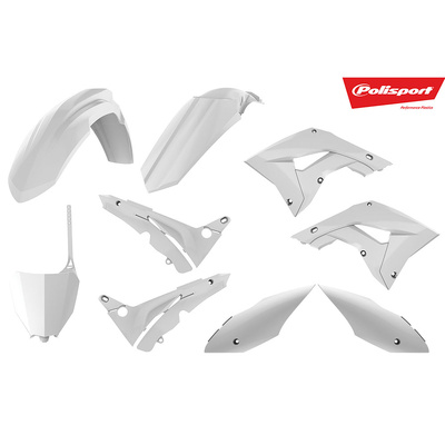 Polisport Mx Kit - Restyle - Honda Cr125/250 02-07 - White