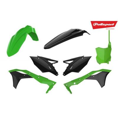 Polisport Mx Kit Kawasaki Kx450F 16-18 - Green/Black