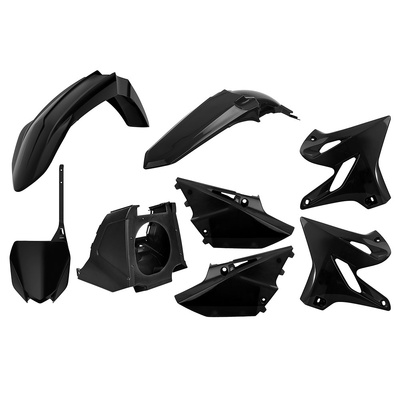 Polisport Mx Restyling Kit Yamaha Yz125/250 02-21 - Black