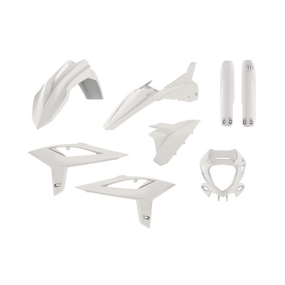 Polisport Enduro Kit Beta Rr 2T/4T 20-22 - White (Incl Headlight Surround & Fork Guards)