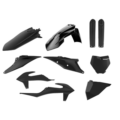 Polisport Mx Kit Ktm Sx/Sxf 19-22 - Black (Incl. Fork Guards)