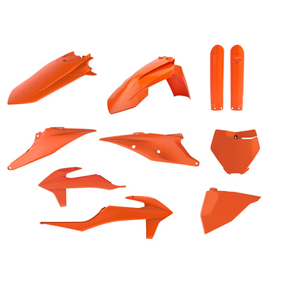 Polisport Mx Kit Ktm Sx/Sx-F 19-22 - Orange (Incl. Fork Guards)