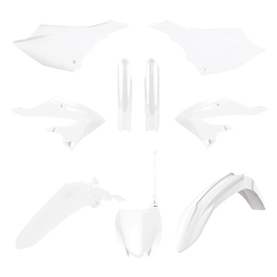 Polisport Mx Kit Yamaha Yz125/250 22-24 - White (Incl. Fork Guards)