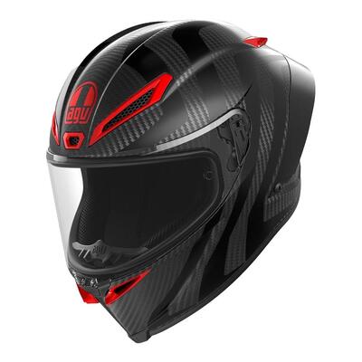 AGV Pista GPRR Intrepido Helmet - Carbon/Black/Red