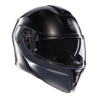 AGV StreetModular Resia Matte Helmet - Black/Grey