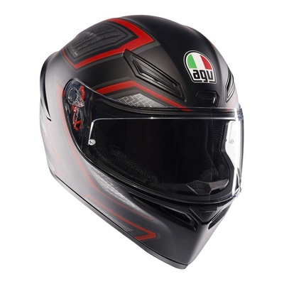 AGV K1 S Sling Full Face Helmet - Matte Black/Red