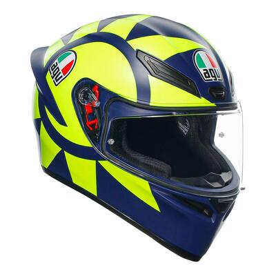 AGV K1 S Soleluna Helmet - Blue/Yellow