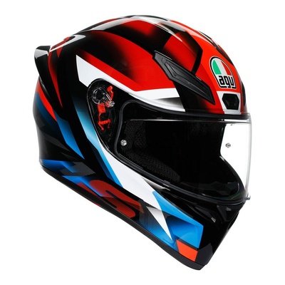 AGV K1S Fastlap Full Face Helmet - Black/Red/Blue